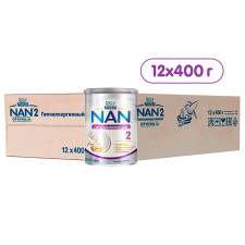 Суміш суха молочна Nestle Nan Гіпоалергенний 2 для дітей з 6 місяців 400г mini slide 5