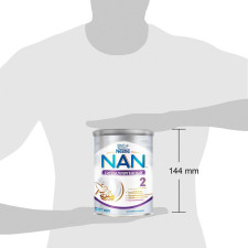 Суміш суха молочна Nestle Nan Гіпоалергенний 2 для дітей з 6 місяців 400г mini slide 6