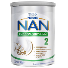 Суміш суха кисломолочна Nestle Nan Кисломолочний 2 для дітей з 6 місяців 400г mini slide 1