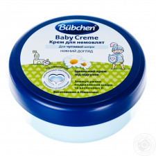 Крем для немовлят Bubchen під підгузник 150мл mini slide 1