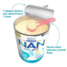 Суміш дитяча початкова молочна суха Nestle Nan 1 Optipro з олігосахаридом  2’FL з народження 800г mini slide 6