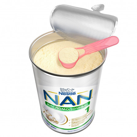 Суміш суха кисломолочна Nestle Nan Кисломолочний 1 з народження 400г slide 4
