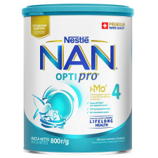 Суха молочна суміш Nestle Nan 4 Optipro від 18 місяців 800г mini slide 1