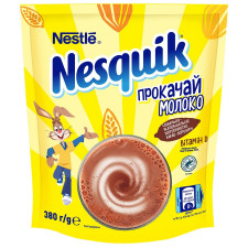 Какао-напиток NESTLÉ® NESQUIK® OPTI-START быстрорастворимый 380г mini slide 1