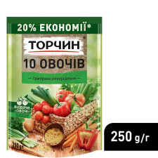 Приправа ТОРЧИН® 10 Овощей универсальная 250г mini slide 4