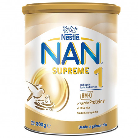 Суміш дитяча Nestle NAN Supreme 1 800г slide 1
