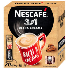 Напиток кофейный NESCAFÉ® 3-в-1 Ultra Creamy растворимый стик 13г mini slide 3