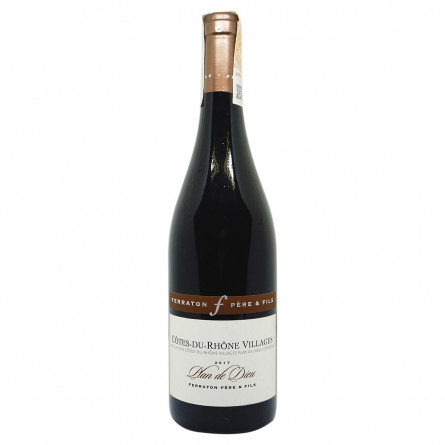 Вино Ferraton Pere Fils Samorens Rouge Cotes du Rhone червоне сухе 14% 0,75л slide 3