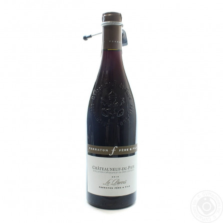 Вино Ferraton Pere Fils Le Parvis Chateauneuf-du-Pape красное сухое 14,5% 0,75л slide 1