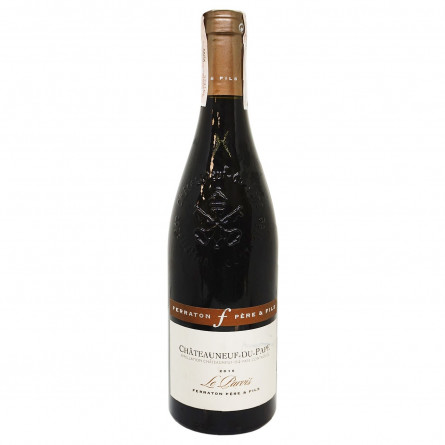 Вино Ferraton Pere Fils Le Parvis Chateauneuf-du-Pape красное сухое 14,5% 0,75л slide 3