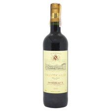 Вино GVG Chantecaille Bordeaux Rouge червоне сухе 12% 0,75л mini slide 3