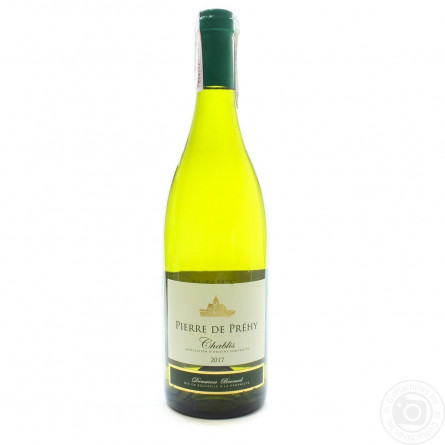 Вино Pierre de Prehy Chablis біле сухе 12,5% 0,75л slide 1