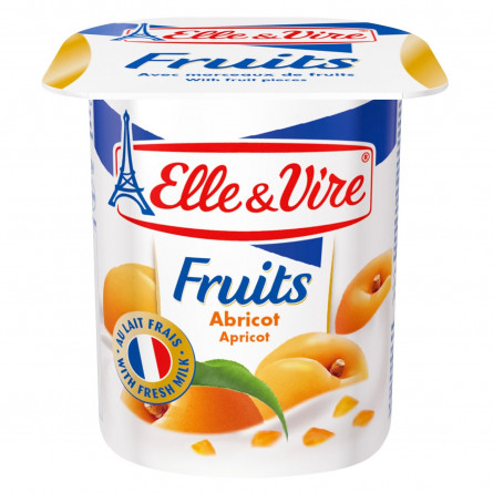 Десерт Elle&amp;Vire молочний з абрикосом 1,5% 125г slide 2