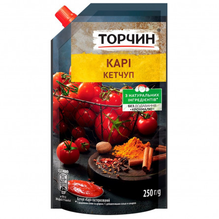 Кетчуп ТОРЧИН® Карі 250г slide 1
