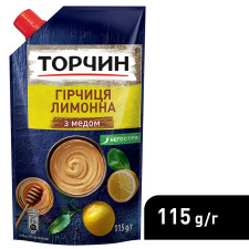 Горчица ТОРЧИН® Лимонная с медом 115г mini slide 4