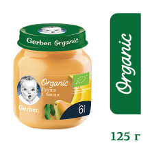 Пюре Gerber Organic Груша і банан 125г mini slide 2