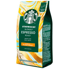 Кава STARBUCKS® Blonde espresso roast натуральна смажена в зернах 200г mini slide 2