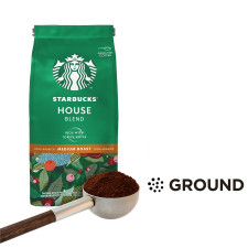 Кава STARBUCKS® House blend натуральна смажена меленa 200г mini slide 3