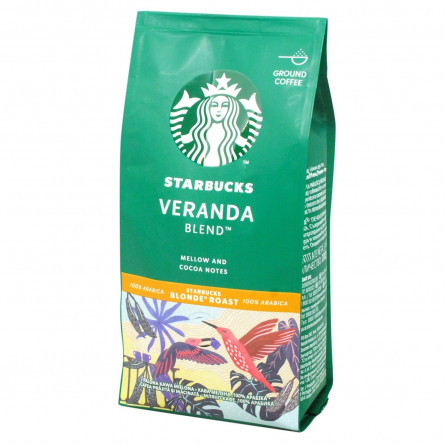 Кава STARBUCKS® Veranda blend натуральна смажена меленa 200г slide 2