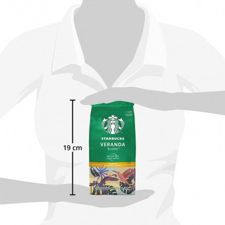 Кава STARBUCKS® Veranda blend натуральна смажена меленa 200г slide 3