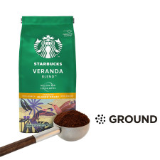 Кава STARBUCKS® Veranda blend натуральна смажена меленa 200г mini slide 4