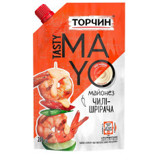 Майонез ТОРЧИН® Tasty Mayo чилі-шрірача 200г mini slide 1