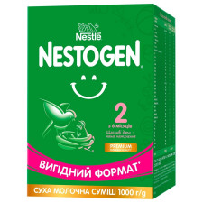 Суміш молочна Nestle Nestogen L. Reuteri 2 з лактобактеріями для дітей з 6 місяців суха 1кг mini slide 1