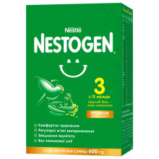 Смесь молочная Nestle Nestogen L. Reuteri 3 с лактобактериями для детей с 12 месяцев сухая 600г mini slide 1