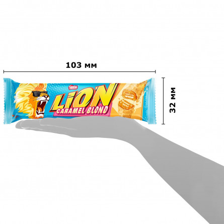 Батончик NESTLÉ® Lion® Caramel Blond карамельный 40г slide 3