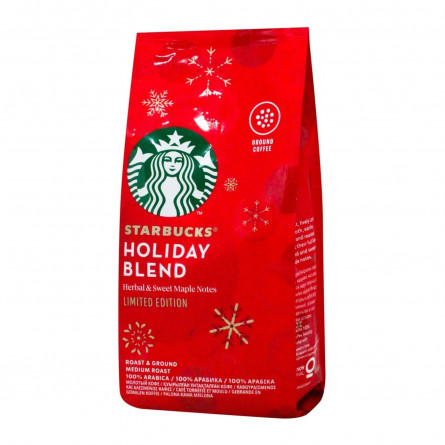 Кофе Starbucks Holiday Blend молотый 190г slide 1