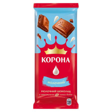 Шоколад молочний Корона 2шт 85г mini slide 1