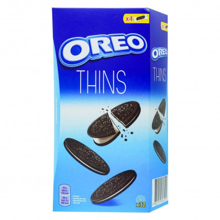 Печиво Oreo тонке з какао зі смаком ванілі 192г slide 1