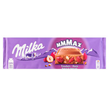 Шоколад Milka молочний з родзинками та подрібненими лісовими горіхами 270г mini slide 1