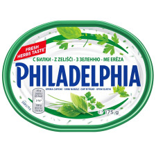Сир Philadelphia з зеленню 67% 175г mini slide 2