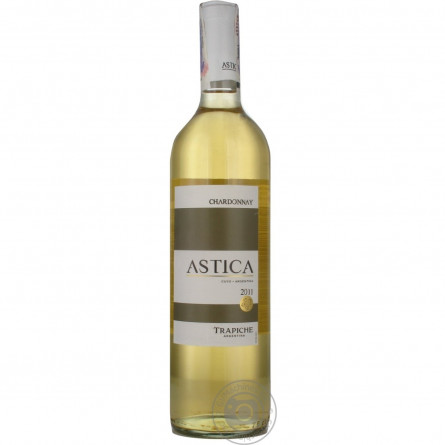 Вино Trapiche Astica Chardonnay біле сухе 13% 0,75л slide 1