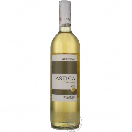 Вино Trapiche Astica Chardonnay біле сухе 13% 0,75л slide 5