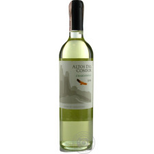 Вино Altos del Condor Chardonnay біле напівсухе 13% 0,75л mini slide 1