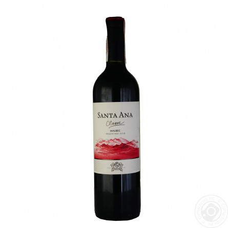 Вино Santa Ana Classic Malbec червоне напівсухе 12,5% 0,75л slide 2