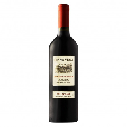 Вино Terra Vega Cabernet Sauvignon Kosher Valle Central червоне сухе 13% 0,75л slide 1