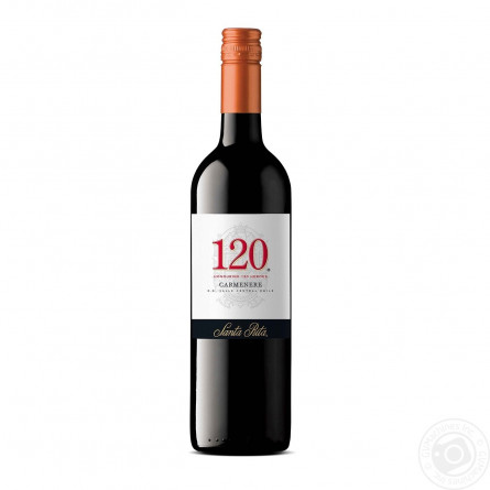 Вино Santa Rita 120 Carmenere красное сухое 13% 0,75л slide 1