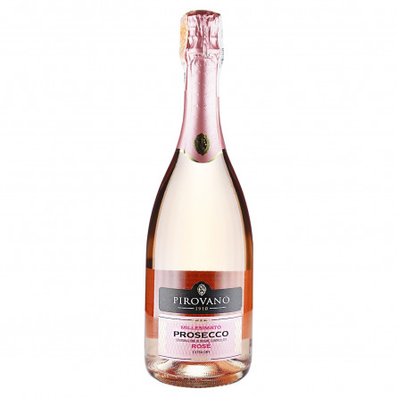 Вино ігристе Pirovano Prosecco Rose рожеве сухе 11% 0,75л slide 2