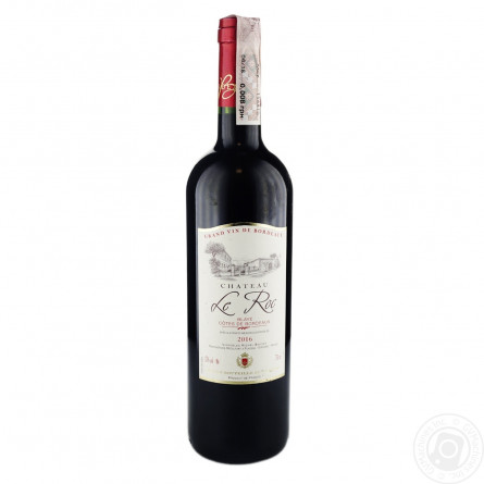 Вино Chateau Le Roc Blaye Cote de Bordeaux красное свухое 13% 0,75л slide 2