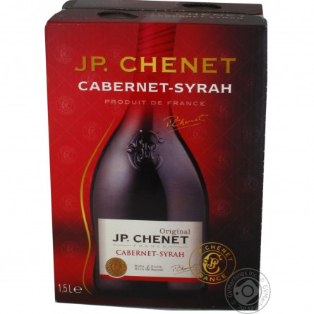 Вино JP. Chenet Cabernet-Syrah червоне сухе 12.5% 1.5л slide 1