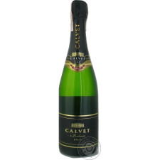 Вино ігристе Calvet Cremant de Bordeaux Brut біле сухе 10,5% 0,75л mini slide 2