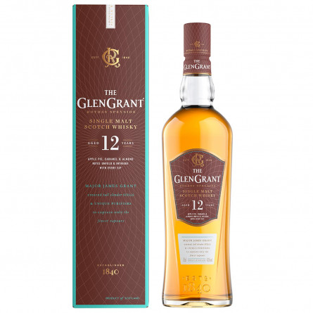Виски The Glen Grant 12 Year Old 43% односолодовый шотландский 0,7л slide 2
