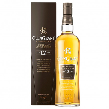 Віскі The Glen Grant 12 Year Old 43% односолодовий шотландський 1л slide 2