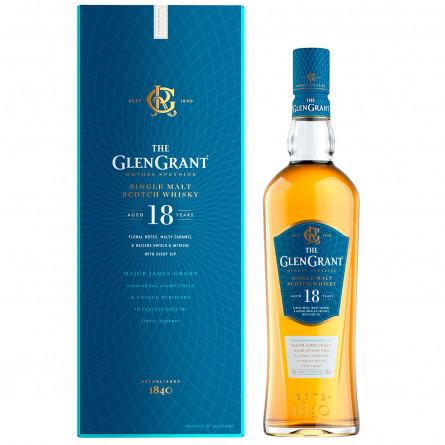 Віскі The Glen Grant 18 Year Old 43% односолодовий шотландський 0,7л slide 2