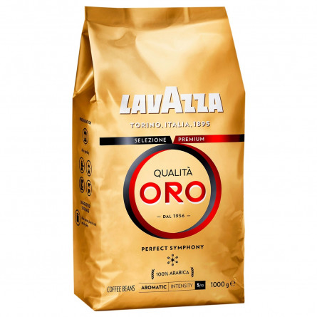 Кава Lavazza Qualita Oro в зернах 1кг slide 2