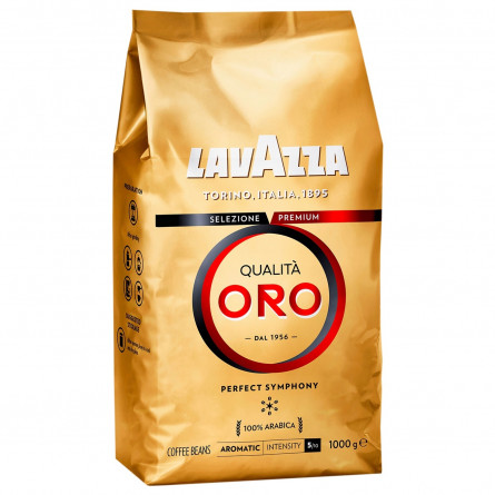 Кофе Lavazza Qualita Oro в зернах 1кг slide 2