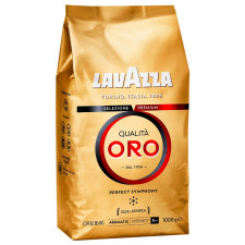 Кофе Lavazza Qualita Oro в зернах 1кг mini slide 2